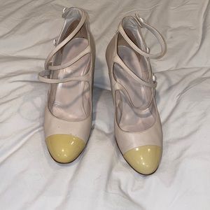 Chanel Cap-Toe Multi-Strap high heel - Size EU 40.5